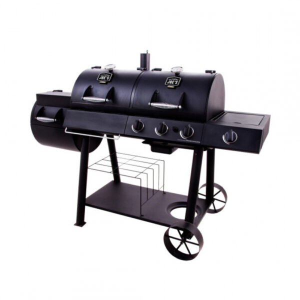 Гриль-коптильня Joe’s Longhorn Combo Charcoal/Gas Smoker & Grill