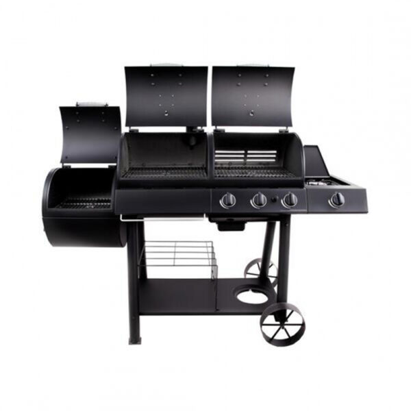 Гриль-коптильня Joe’s Longhorn Combo Charcoal/Gas Smoker & Grill