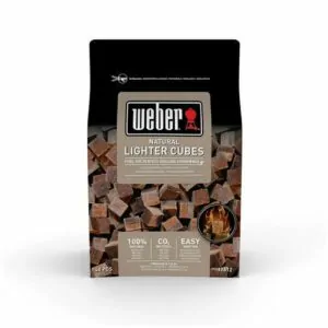 Натуральные кубики для розжига Weber