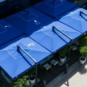 Двухкупольные зонты 4*4 м