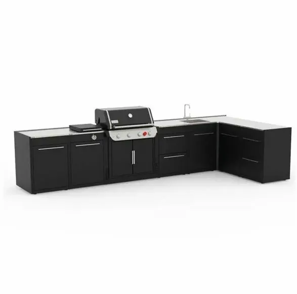 Кухонный угловой модуль Weber BBQ1100050S для уличной кухни (под заказ)