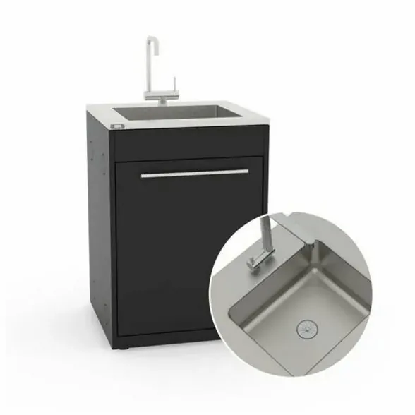 Модуль мойки для BBQ Kitchen — включая раковину и кран — (под заказ)